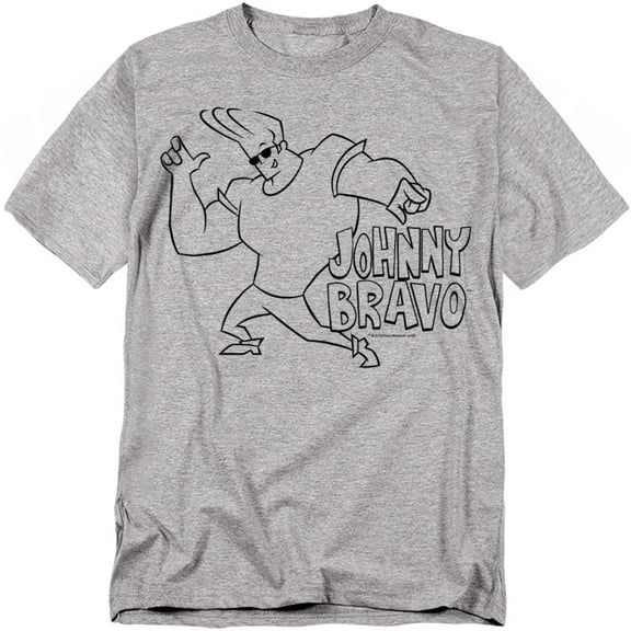 Johnny Bravo - Jb Line Art - Short Sleeve Shirt - XXXX-Large