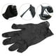thumbnail image 4 of 100 guantes de examen de látex desechables negros, guantes elásticos para tatuajes (L), 4 of 8