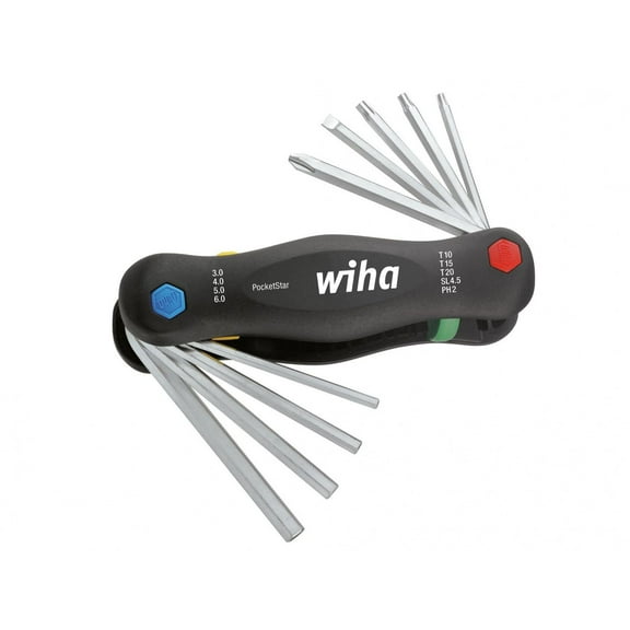 Wiha Pocketstar Multi Key Set, 9 Piece
