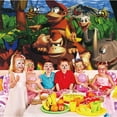 thumbnail image 4 of Donkey Kong Country Party Supplies Backdrop Banner Poster Birthday Decorations Background for Photography Taspestry, 4 of 6