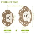 thumbnail image 2 of Head Of Cute Bear 3 Pack Dish Sponges Bulk Natural Sponges Compressed Sponges Non-Scratch for Kitchen Cleaning Dishes, 2 of 7