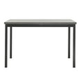 thumbnail image 6 of Weston Home Clayton Metal Dining Table, Black, 6 of 9