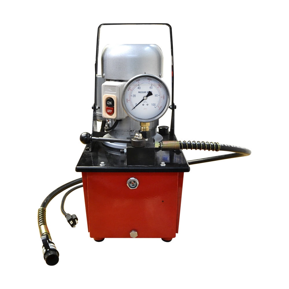 Single Acting 10,000 PSI Hydraulic Pump 8L Oil 110V Electric 1720RPM 5L