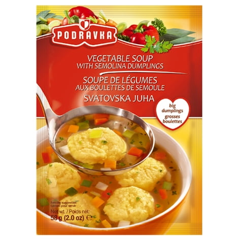 Podrovka Vegetable Soup With Semolina Dumplings, 2 oz