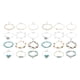 thumbnail image 2 of Tobilleras Sonducket joyería para el cuerpo 2 piezas tipo 8 para niñas, 2 of 6