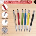 thumbnail image 3 of PYYNA-24Pcs Bulk Gifts for Men Adult Mini Screwdriver Set with Mini Tape Measure Keychain Bottle Opener Ballpoint Pen Miniature Tools Prizes for Adult Birthday Valentines Father's Day Party Favors Da, 3 of 4