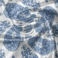 thumbnail image 5 of Ambesonne Paisley Valance Pack of 2, Vintage French Blue, 54"X18", Blue White, 5 of 5