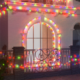 thumbnail image 5 of mollie 17.3FT Reusable Multicolor LED Christmas String Lights, Holiday Decorations Fairy Light with Timer, 50 Bulbs, Waterproof and 8 Mode Controller, 5 of 11