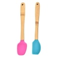 thumbnail image 1 of Juego de utensilios de cocina de silicona y madera de haya, ideal para cocinar, fácil de limpiar, seguro para utensilios de cocina antiadherentes Namotu CPB-US-YYM846-3, 1 of 5