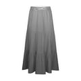 thumbnail image 7 of Aofany Maxi Skirts for Women Summer Casual Tiered Printed Skirt Trendy A Line High Waist Long Skirts, 7 of 7