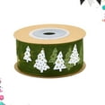 thumbnail image 7 of Creative Christmas Gift Wrapping Ribbons Strip Christmas Riband Festival Gift DIY Supplies (Green), 7 of 7