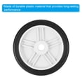 thumbnail image 5 of Unique Bargains 5.6' 2 Pack Universal Air Compressor Wheel with 0.7' Dia. Hole, 5 of 5