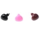 thumbnail image 4 of 2X 100 Uds. Nariz de seguridad triangular de colores mezclados con respaldo para muñeco de oso DIY 8x10mm 2 piezas, 4 of 8