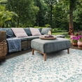 thumbnail image 5 of SAFAVIEH Courtyard Euclid Vintage Indoor/Outdoor Area Rug, 8' x 11', Grey/Blue, 5 of 11