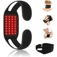 thumbnail image 2 of Red Light Therapy Belt for Neck, 850NM Near Infrared Light Therapy & 660NM Red Light Therapy Wearable Infrared Warp for Chin Neck Wrist Leg Hand Portable Red Light Therapy Strap with Timer, 2 of 7