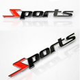 thumbnail image 2 of 3D Word Sports Letter Chrome Metal Car Sticker Emblem Badge Decal Auto Decoration Sticker , 2 of 8