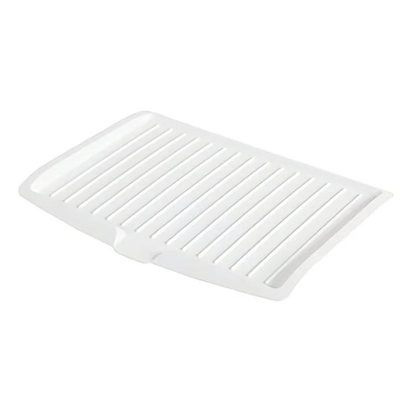 ANDRSAN Kitchen Utility Draining Board Light Weight Space Efficient Water Drain (White)