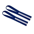 thumbnail image 2 of 2 juegos de pulsera de elevación lona antideslizante fuerza de mejora de la herida forma correa de levantamiento de pesas azul, 2 of 10