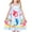 Blue 2, variant on Girls Dress Princess Nightgown Sleepwear Summer Pajama Bow Tie 3 Years