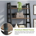 thumbnail image 5 of TribeSigns 5-Tier Industrial Ladder Bookshelf Bookcase, Modern Plant Flower Stand Display Rack Shelf for Living Room Balcony Bedroom Home Office, 5 of 7