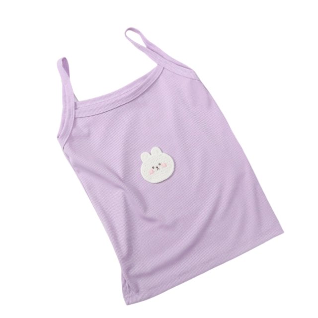 TZEWGL Cute Solid Color Vest Shirt For Kid Sleeveless Summer Beach Clothes For Toddlers size 3-4T