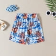 thumbnail image 5 of IROINNID Toddler Kids Short Sleeve Printed Casual Pocket Shorts Fashion Cute Suit 18-24Months, 5 of 9