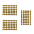 thumbnail image 1 of unbranded Pegatinas Doradas De Puntos Para Decorar Dormitorios Y Salas Con Material Durable, 1 of 4
