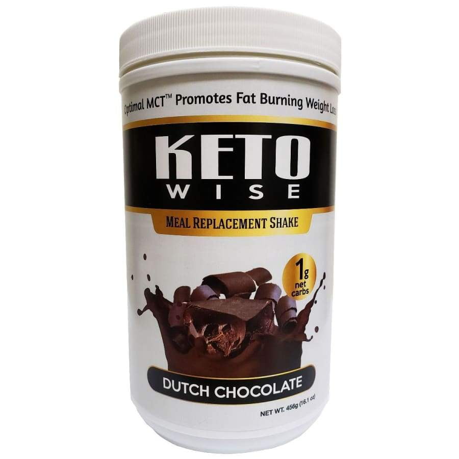 Keto Wise Meal Replacement Shake Dutch Chocolate