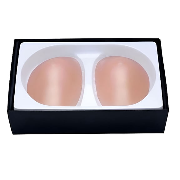 TELOLY Breast Enhancement Patch,Reusable Silicone Nipple Covers Ideal for Mastectomy,One Size