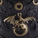 thumbnail image 5 of Sombrero de copa Steampunk retro negro Yuyangstore para hombres y mujeres, 5 of 8
