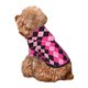 thumbnail image 5 of Balery pink and black argyle Sudadera con Capucha para Perros Pequeños – Ropa para Mascotas, Disfraz para Perros y Gatos, Ideal para Fiestas y Cosplay-Large, 5 of 7