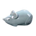 thumbnail image 4 of Lipstore Ceramics Tea Pet Adorable Small Animal Sculpture for Tea Room Bookcase Hotel Rat, 4 of 8