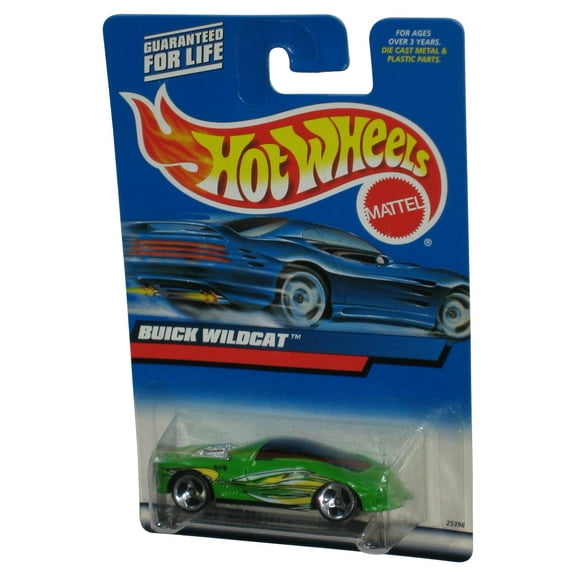 Hot Wheels Buick Wildcat (2000) Mattel Green Toy Car #183
