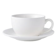 Porcelain Cappuccino Cups with Saucers Set Espresso Cups and Saucers Sets Cappuccino Mug Coffee Mug Demitasse Cups Cup Coffee White