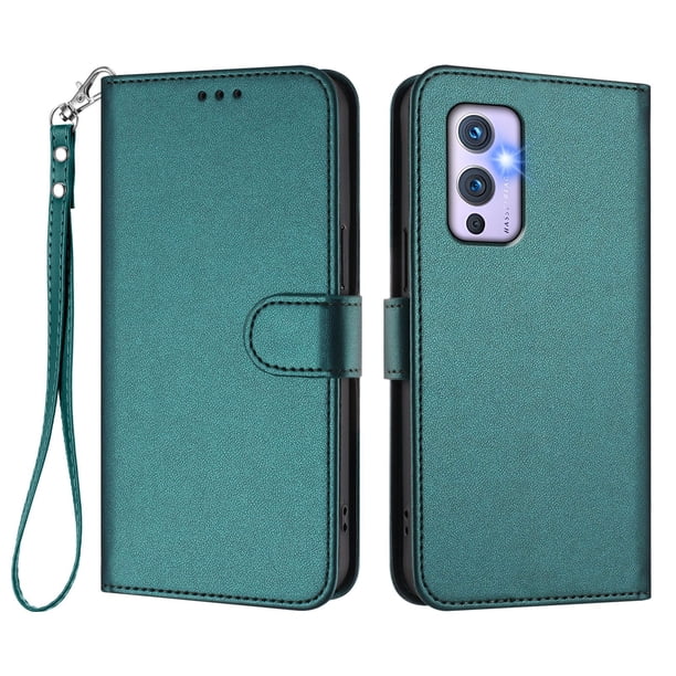 Funda Cartera GANGXUN para OnePlus 9 – Cierre Magnético, Protección RFID, Correa Desmontable, Compatible con Carga Inalámbrica