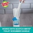 thumbnail image 2 of Scotch-Brite Disposable Toilet Scrubber Refills, Removes Rust & Hard Water Stains, 10 Disposable Refills, 2 of 3