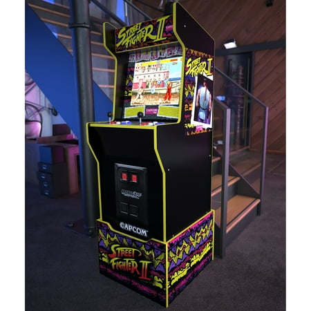 Arcade1Up - Street Fighter Legacy Edition Arcade with Riser & Lit Marquee