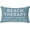 Dusty Blue Beach, variant on Beach Therapy Lumbar Throw Pillow Cover 12x20 Inch, Coastal Cottage Seaside Decor and Decorations, Outdoor Decorative Cushion Cover for Porch Sofa and Bench, Dusty Blue