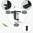 thumbnail image 3 of 2X Heavy-Duty Metal Table Mounting Clamp for Microphone Suspension Boom Scissor Arm Stand Holder, 3 of 6