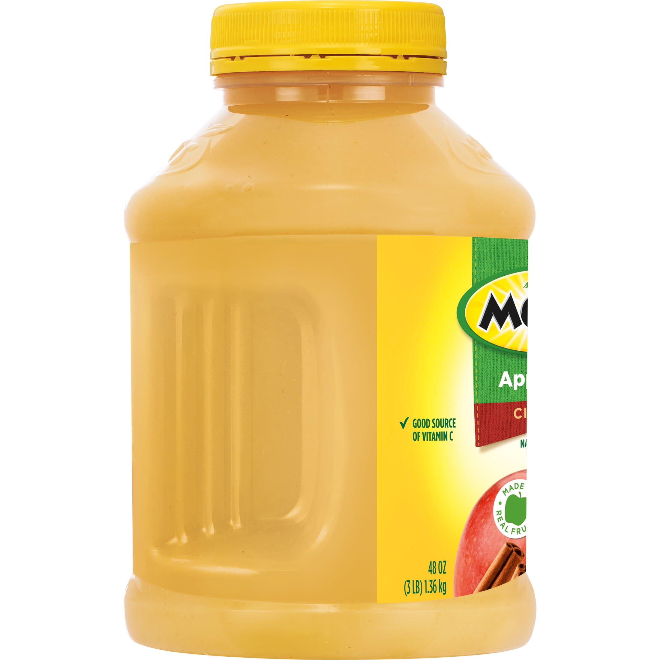 (3 pack) Mott's Cinnamon Applesauce, 48 Ounce, Jar