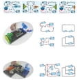 thumbnail image 4 of Bloques de circuitos electrónicos 125-en-1 Juguete Educativo de Bloques de circuito eléctrico ELectrónicos Herramienta de Enseñanza Escolar Magideal Bloques de circuitos electrónicos, 4 of 7