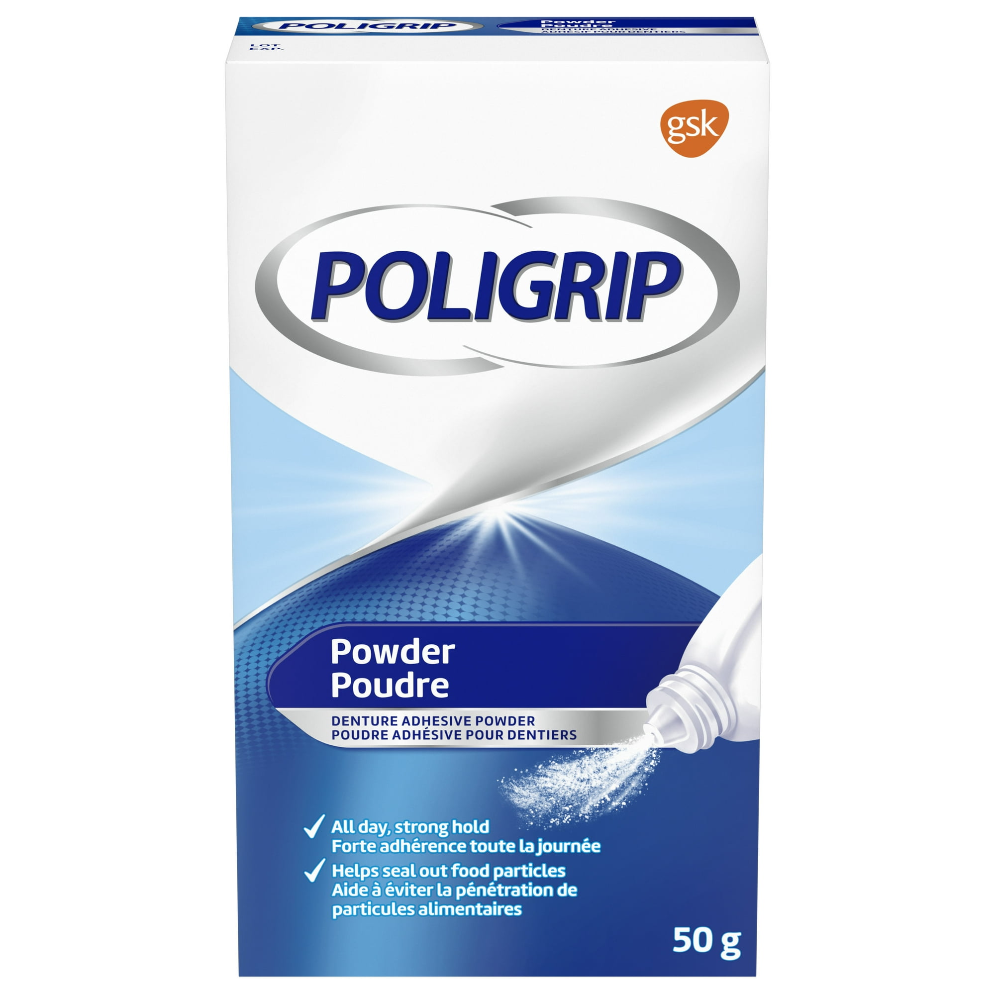 SAVE ALL DENTAL POWDER 30g 2袋セット Poligrip Powder Denture Adhesive Powder, Zinc Free, 50 grams
