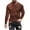 Brown, variant on DeHolifer Mens T-Shirts Graphic Geometric Printed Crewneck Long Sleeve Pullover T-Shirt Casual Fashion Sweatshirts Black 5XL