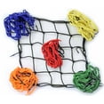 thumbnail image 2 of Race-Driven Motorcycle ATV Cargo Net 15 x 15 inch with 6 Hooks Mesh Web - Black, 2 of 3