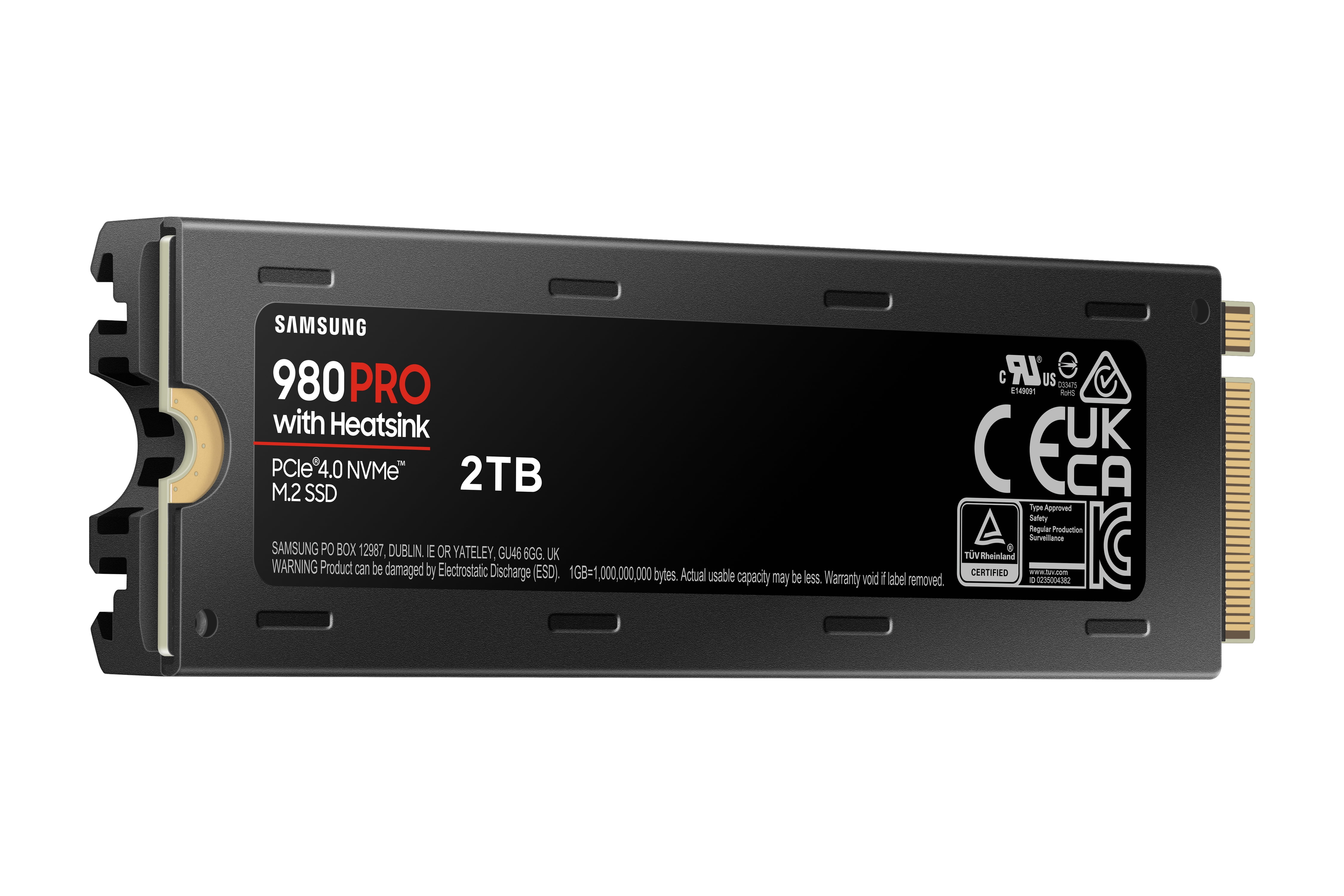 980 PRO w/ Heatsink PCIe® 4.0 NVMe™ SSD 2TB