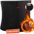 thumbnail image 5 of ZHAOCHENG Cinturón para el sudor, cinturón adelgazante ajustable Cinturón para el sudor abdominal para acelerar la pérdida de peso Bolsa portátil para hombres y mujeres para acelerar la pérdida de pes, 5 of 5