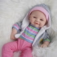 thumbnail image 1 of Reborn Baby Doll YaluoQian, totalmente de silicona, realista, reducción de 1:1, 1 of 6