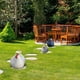 thumbnail image 2 of Gallina De Resina Pollo En La Valla Escultura Artística De Patio De Pollo Para Decoración De Césped De Patio De Granja Yuarrent HA042799-03, 2 of 6