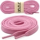 thumbnail image 2 of Cordones planos sólidos huecos gruesos cordones para zapatos atléticos cuerdas 2 pares brillar Zapato, 2 of 5