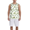 thumbnail image 6 of Rocae St Patrick's Day3 for Men's Basketball Jersey Lightweight and Breathable Athletic Tank Top,Quick-Drying Sports Jersey, 6 of 9